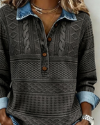 Orissa | Collared Sweatshirt