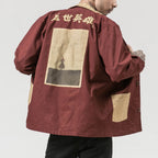 WLS Uysa Shirt Jacket Red