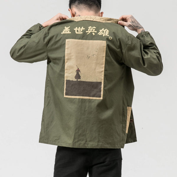 WLS Uysa Shirt Jacket Green