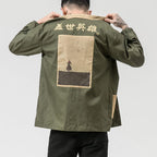 WLS Uysa Shirt Jacket Green