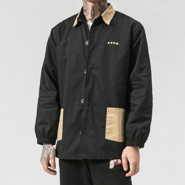 WLS Uysa Shirt Jacket Black