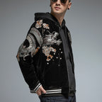 WLS Embroidered Dragon Sukajan Jacket