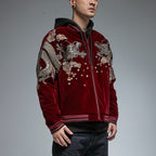 WLS Embroidered Dragon Sukajan Jacket