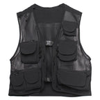 WLS Ninja Combat Multi-pocket Mesh Vest Jacket