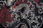 WLS Dragon Embroidered Pilot Bomber Jacket