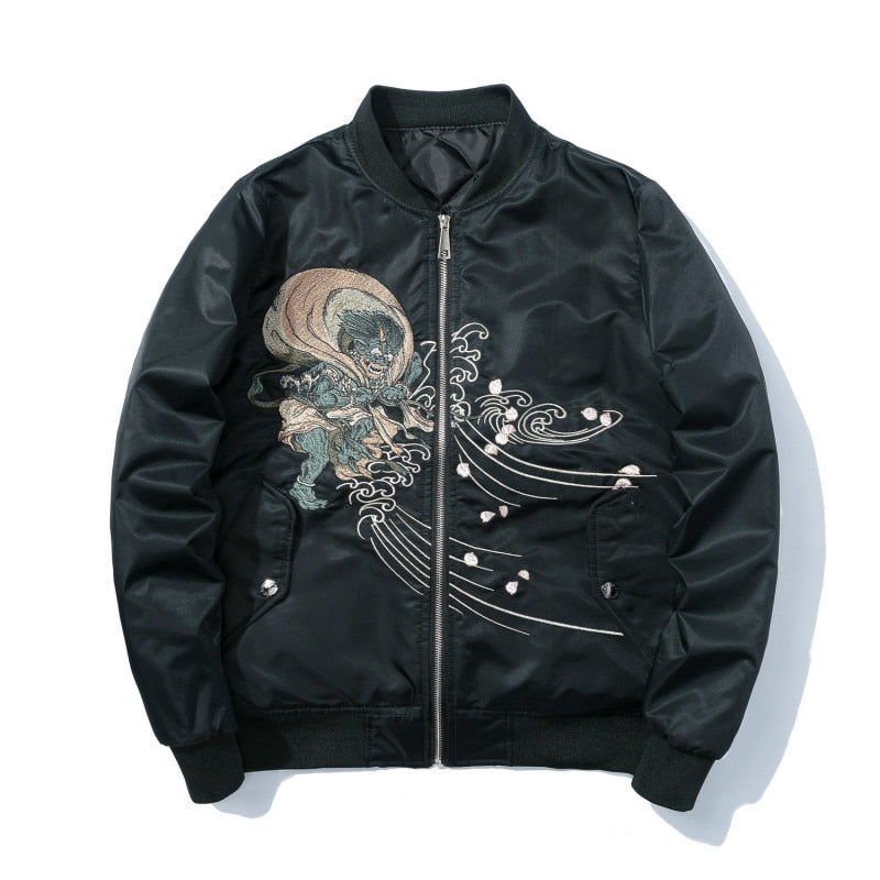WLS Master Embroidered Bomber Jacket