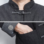 WLS Chutri Denim Jacket Black