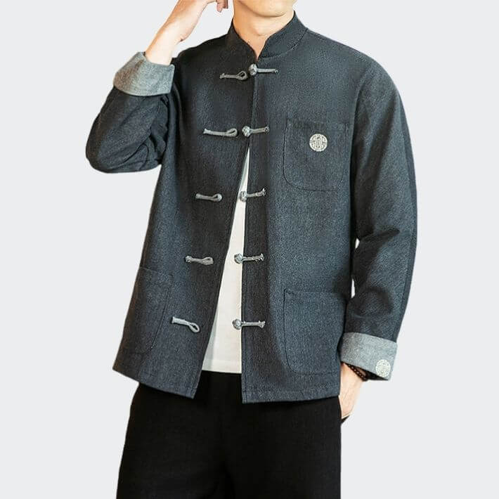 WLS Chutri Denim Jacket Black