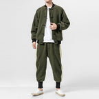 WLS Kedarake Jacket & Pants Set Green
