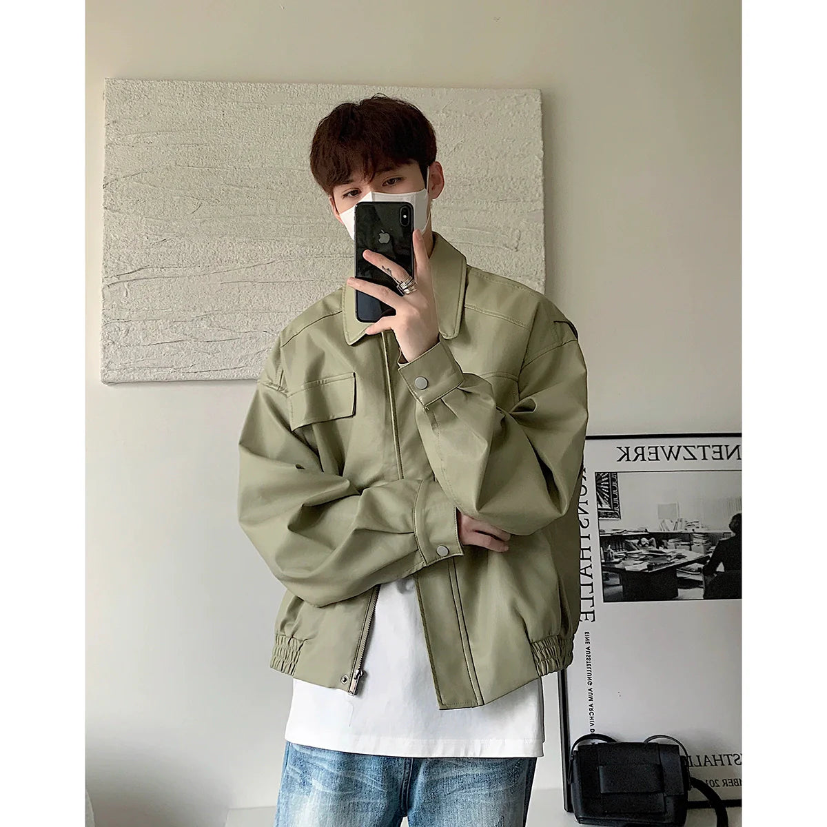 WLS Leather Retro Jacket