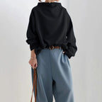 Laevynne | High-Neck Casual Top