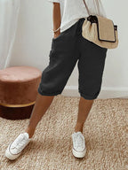 LUI™ – LIGHT COTTON-LINEN SHORTS