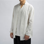 WLS Zen Kimono+Cardigan in One Off-White